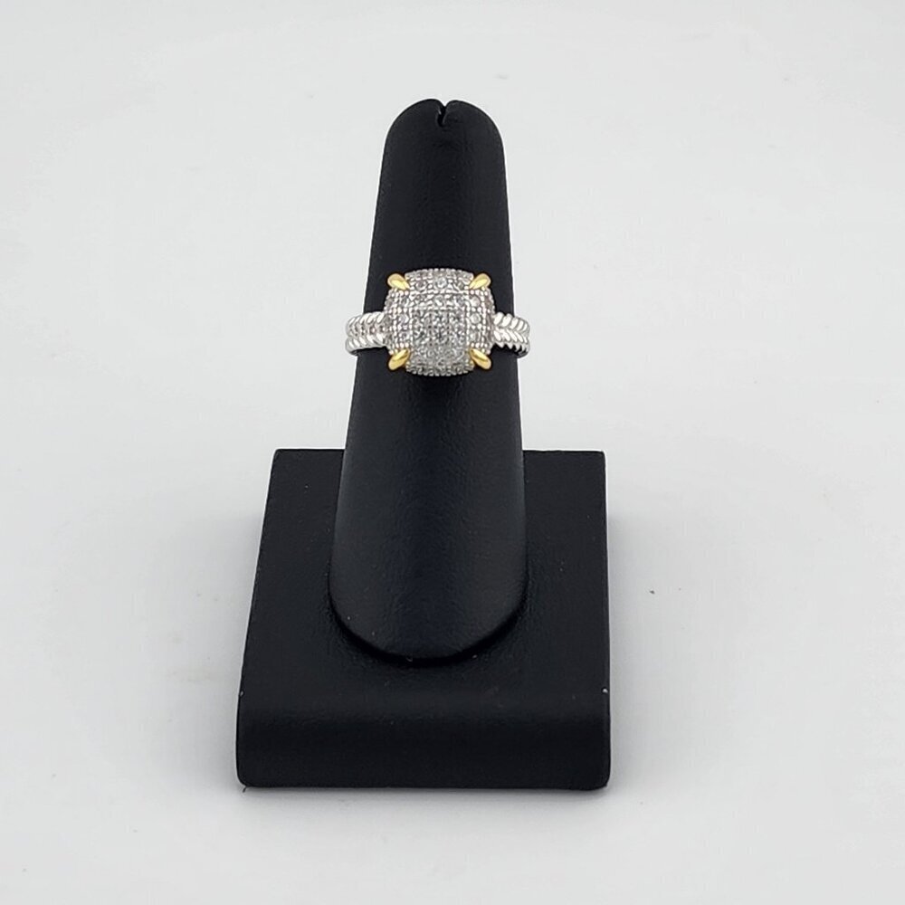 Sterling Silver 925 Ring with Cubic Zirconia Stones  – Fresh, Elegant, and Brand